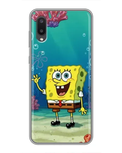 Чехол для Samsung Galaxy A02 с картинкой «Подводный привет» Чехол для Samsung Galaxy A02 с картинкой «Подводный привет»