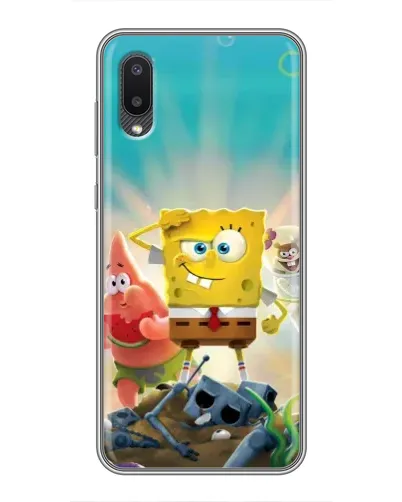 Чехол для Samsung Galaxy A02 с картинкой «Спанч Боб победитель» Чехол для Samsung Galaxy A02 с картинкой «Спанч Боб победитель»