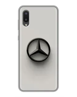 Чехол для Samsung Galaxy A02 с картинкой «Mercedes Maybach стиль»