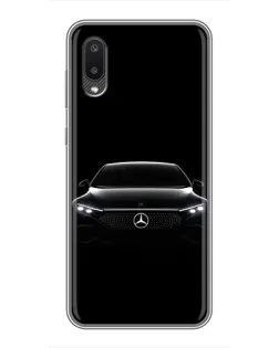 Чехол для Samsung Galaxy A02 с картинкой «Mercedes Vision — концепт»