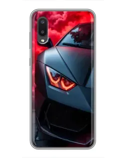 Чохол для Samsung Galaxy A02 з картинкою «Lamborghini червоне сяйво» Чохол для Samsung Galaxy A02 з картинкою «Lamborghini червоне сяйво»