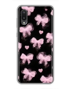 Чехол для Samsung Galaxy A02 с картинкой «Геометрия банта»