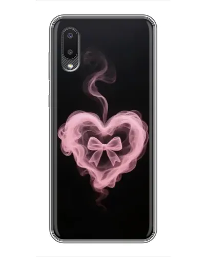 Чохол для Samsung Galaxy A02 з картинкою «Димчасте серце» Чохол для Samsung Galaxy A02 з картинкою «Димчасте серце»