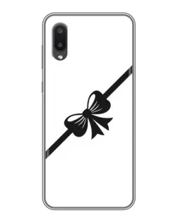 Чохол для Samsung Galaxy A02 з картинкою «Діагональний бант»
