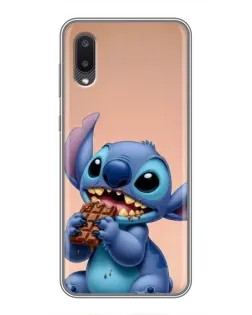 Чохол для Samsung Galaxy A02 з картинкою «Стіч їсть шоколад» Чохол для Samsung Galaxy A02 з картинкою «Стіч їсть шоколад»