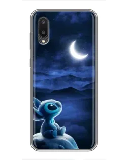 Чохол для Samsung Galaxy A02 з картинкою «Місячна ніч Стіча» Чохол для Samsung Galaxy A02 з картинкою «Місячна ніч Стіча»