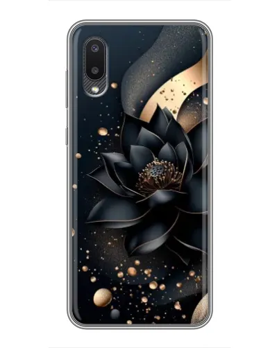 Чехол для Samsung Galaxy A02 с картинкой «Черный лотос» Чехол для Samsung Galaxy A02 с картинкой «Черный лотос»