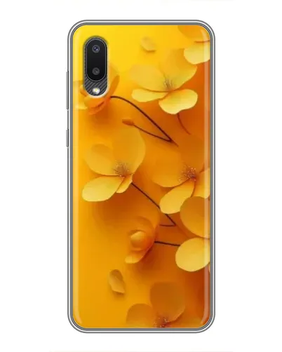 Чехол для Samsung Galaxy A02 с картинкой «Золотые лепестки» Чехол для Samsung Galaxy A02 с картинкой «Золотые лепестки»