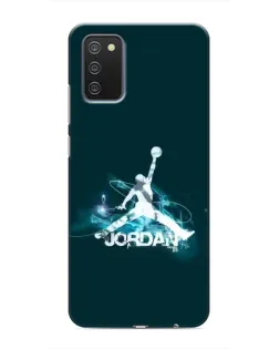 Чехол для Samsung Galaxy A02s с картинкой «Jordan Blue Fire» Чехол для Samsung Galaxy A02s с картинкой «Jordan Blue Fire»
