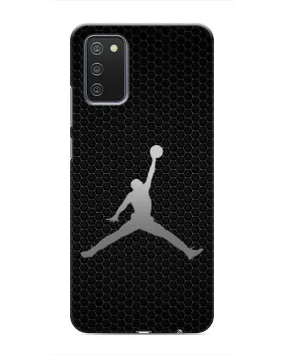 Чехол для Samsung Galaxy A02s с картинкой «Jordan Dark Carbon»