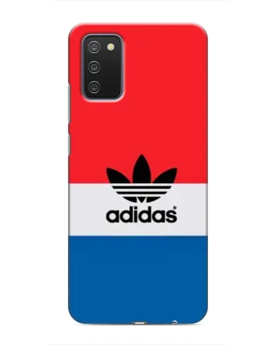 Чехол для Samsung Galaxy A02s с картинкой «Ретро блоки Adidas» Чехол для Samsung Galaxy A02s с картинкой «Ретро блоки Adidas»