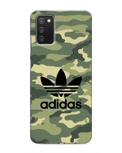 Чехол для Samsung Galaxy A02s с картинкой «Милитари стиль Adidas» Чехол для Samsung Galaxy A02s с картинкой «Милитари стиль Adidas»