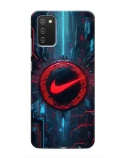 Чехол для Samsung Galaxy A02s с картинкой «Техногенный стиль Nike» Чехол для Samsung Galaxy A02s с картинкой «Техногенный стиль Nike»
