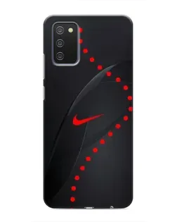 Чехол для Samsung Galaxy A02s с картинкой «Абстрактный дизайн Nike» Чехол для Samsung Galaxy A02s с картинкой «Абстрактный дизайн Nike»