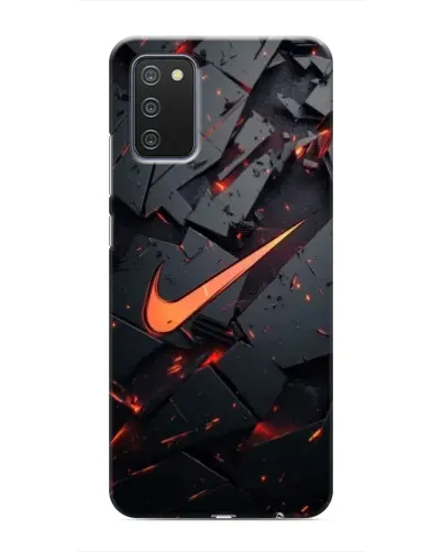 Чехол для Samsung Galaxy A02s с картинкой «Nike — эффект разломов» Чехол для Samsung Galaxy A02s с картинкой «Nike — эффект разломов»