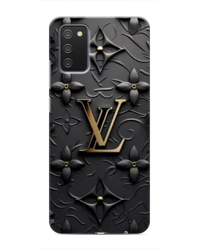 Чехол для Samsung Galaxy A02s с картинкой «Кожаная текстура LV»