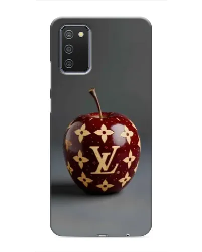 Чехол для Samsung Galaxy A02s с картинкой «Красное яблоко LV»