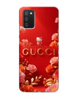 Чехол для Samsung Galaxy A02s с картинкой «Gucci — золотой сад»
