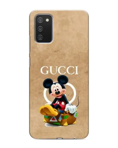 Чехол для Samsung Galaxy A02s с картинкой «Микки Маус Gucci — крафт» Чехол для Samsung Galaxy A02s с картинкой «Микки Маус Gucci — крафт»