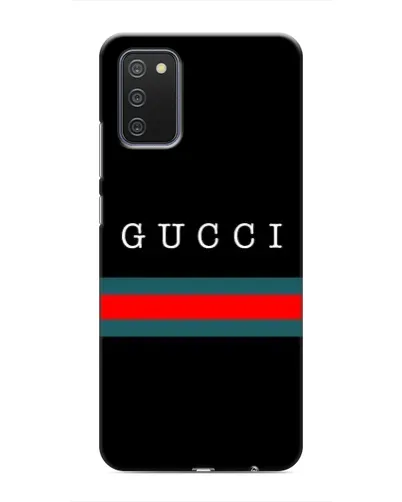 Чехол для Samsung Galaxy A02s с картинкой «Gucci — красный пояс» Чехол для Samsung Galaxy A02s с картинкой «Gucci — красный пояс»