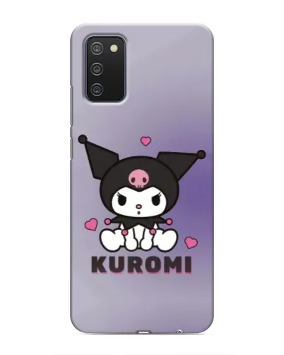 Чохол для Samsung Galaxy A02s з картинкою «Kuromi — фіолетовий арт» Чохол для Samsung Galaxy A02s з картинкою «Kuromi — фіолетовий арт»