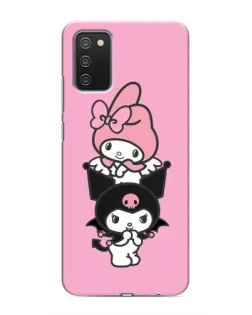 Чохол для Samsung Galaxy A02s з картинкою «My Melody та Kuromi» Чохол для Samsung Galaxy A02s з картинкою «My Melody та Kuromi»