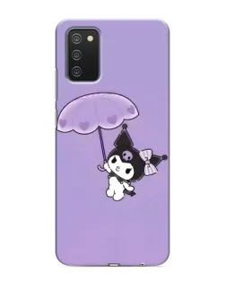Чохол для Samsung Galaxy A02s з картинкою «Kuromi з парасолькою» Чохол для Samsung Galaxy A02s з картинкою «Kuromi з парасолькою»