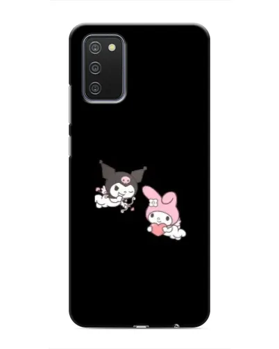 Чохол для Samsung Galaxy A02s з картинкою «My Melody та Kuromi» Чохол для Samsung Galaxy A02s з картинкою «My Melody та Kuromi»
