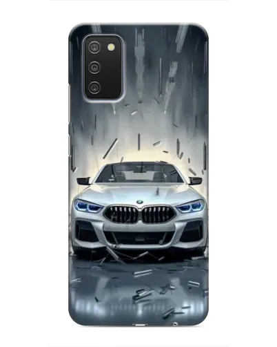 Чехол для Samsung Galaxy A02s с картинкой «BMW в свете фар» Чехол для Samsung Galaxy A02s с картинкой «BMW в свете фар»