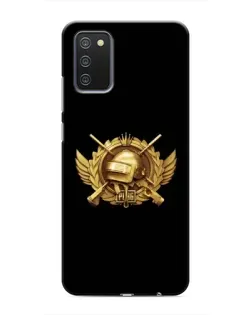Чехол для Samsung Galaxy A02s с картинкой «PUBG — оранжевый градиент» Чехол для Samsung Galaxy A02s с картинкой «PUBG — оранжевый градиент»