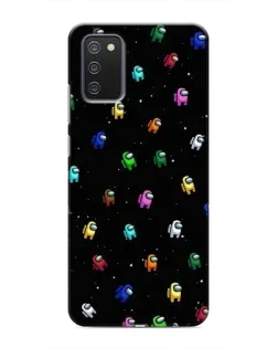 Чехол для Samsung Galaxy A02s с картинкой «Экипаж Among Us» Чехол для Samsung Galaxy A02s с картинкой «Экипаж Among Us»