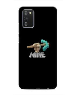 Чехол для Samsung Galaxy A02s с картинкой «Алмазная кирка»