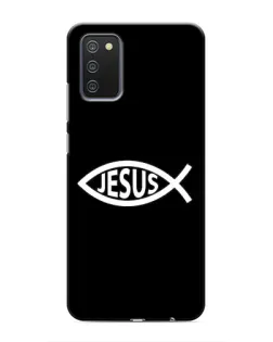 Чехол для Samsung Galaxy A02s с картинкой «Классический Jesus»