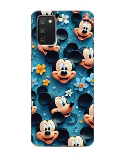 Чехол для Samsung Galaxy A02s с картинкой «Паттерн Микки и Минни» Чехол для Samsung Galaxy A02s с картинкой «Паттерн Микки и Минни»