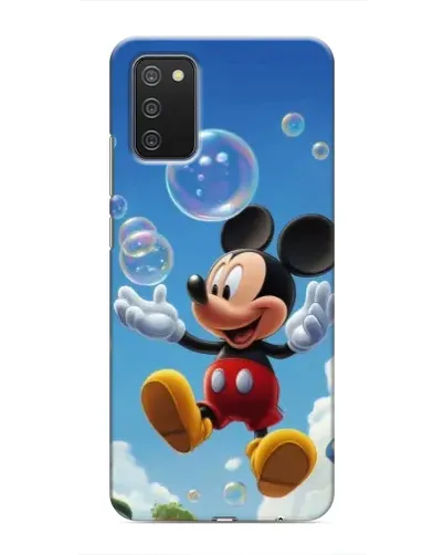 Чехол для Samsung Galaxy A02s с картинкой «Mickey и мыльные пузыри» Чехол для Samsung Galaxy A02s с картинкой «Mickey и мыльные пузыри»