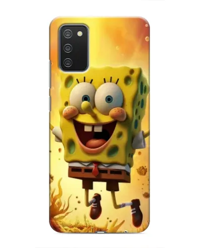 Чехол для Samsung Galaxy A02s с картинкой «Губка Боб прыгает» Чехол для Samsung Galaxy A02s с картинкой «Губка Боб прыгает»