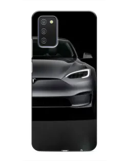 Чохол для Samsung Galaxy A02s з картинкою «Tesla Model S Look»