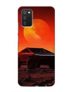 Чохол для Samsung Galaxy A02s з картинкою «Cybertruck на Марсі» Чохол для Samsung Galaxy A02s з картинкою «Cybertruck на Марсі»