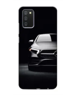Чехол для Samsung Galaxy A02s с картинкой «Свет фар Mercedes»