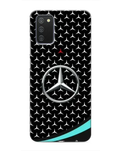 Чехол для Samsung Galaxy A02s с картинкой «Mercedes — бирюзовый акцент» Чехол для Samsung Galaxy A02s с картинкой «Mercedes — бирюзовый акцент»