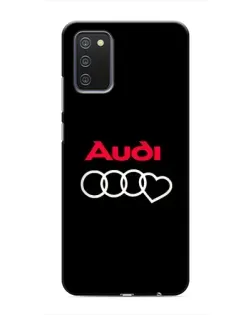 Чохол для Samsung Galaxy A02s з картинкою «Логотип Audi Heart» Чохол для Samsung Galaxy A02s з картинкою «Логотип Audi Heart»