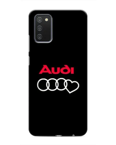 Чехол для Samsung Galaxy A02s с картинкой «Логотип Audi Heart»