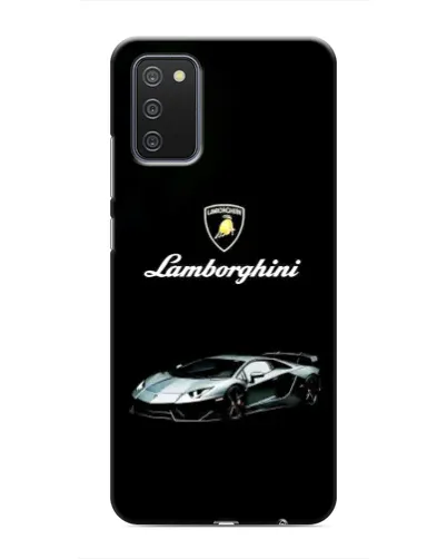 Чехол для Samsung Galaxy A02s с картинкой «Логотип Lamborghini классика» Чехол для Samsung Galaxy A02s с картинкой «Логотип Lamborghini классика»