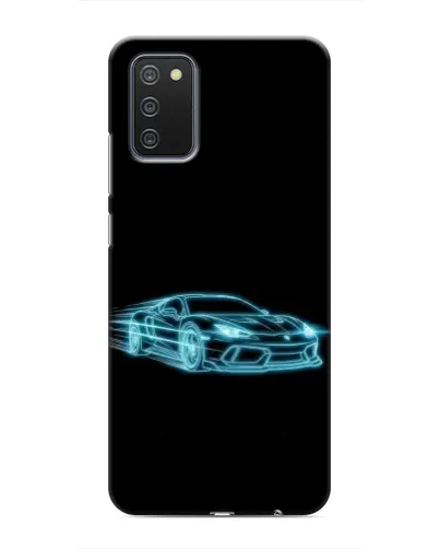 Чехол для Samsung Galaxy A02s с картинкой «Неоновый контур Lamborghini» Чехол для Samsung Galaxy A02s с картинкой «Неоновый контур Lamborghini»