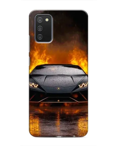 Чехол для Samsung Galaxy A02s с картинкой «Lamborghini в огне» Чехол для Samsung Galaxy A02s с картинкой «Lamborghini в огне»