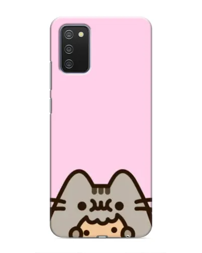 Чехол для Samsung Galaxy A02s с картинкой «Pusheen и печенье» Чехол для Samsung Galaxy A02s с картинкой «Pusheen и печенье»
