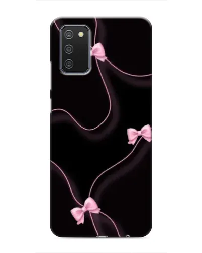 Чехол для Samsung Galaxy A02s с картинкой «Розовые ленты»