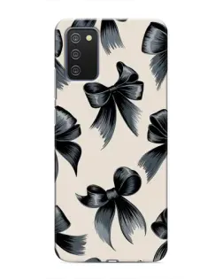 Чехол для Samsung Galaxy A02s с картинкой «Банты Coquette»