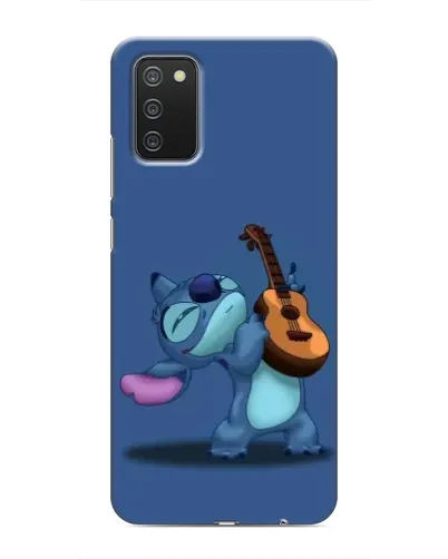 Чехол для Samsung Galaxy A02s с картинкой «Стич с укулеле» Чехол для Samsung Galaxy A02s с картинкой «Стич с укулеле»