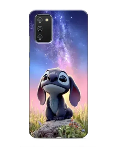 Чехол для Samsung Galaxy A02s с картинкой «Стич на рассвете» Чехол для Samsung Galaxy A02s с картинкой «Стич на рассвете»